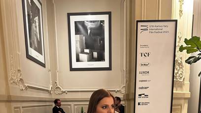 FOTO: Ornella v Grandhotelu Pupp.