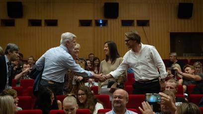 FOTO: Prezident Petr Pavel dorazil do Varů.