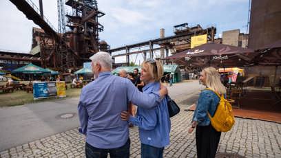 FOTO: Petr Pavel a Eva Pavlová dorazili na Colours of Ostrava.