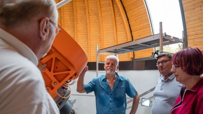 FOTO: Prezident se zájmem naslouchal.