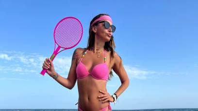 FOTO: Agáta Hanychová tráví dovolenou ve Španělsku.