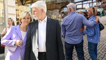 FOTO: Petr Pavel a Eva Pavlová a jejich outfity na Colours of Ostrava.