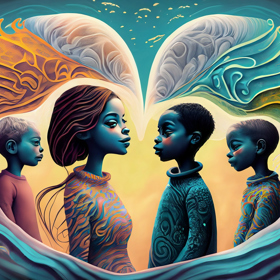 Stvoření prý s dětmi mluvila pomocí telepatie.