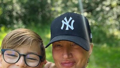 FOTO: Bruno a Max s tetou Yvonou