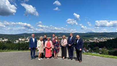 FOTO: První dáma Eva Pavlová navštívila Jablonec nad Nisou bez manžela.