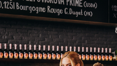 FOTO: Andrea Verešová se vrátila zpět do Čech, aby odprezentovala své nové prosecco.
