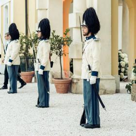 Svatba to byla se vším všudy.