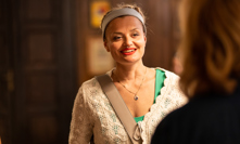 Erika své miminko často bere na plac.