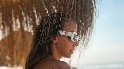 FOTO: Agáta Hanychová se ukázala opět v plavkách.