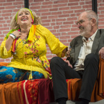 Miluška Bittnerová bývá nadšená, když Ivo Šmoldas během představení spontánně propadá záchvatům smíchu.