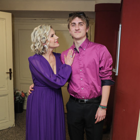 Syn Leony Machálkové aktuálně studuje výtvarné umění v Itálii.