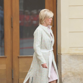 Eva Pavlová vypadala velmi elegantně.