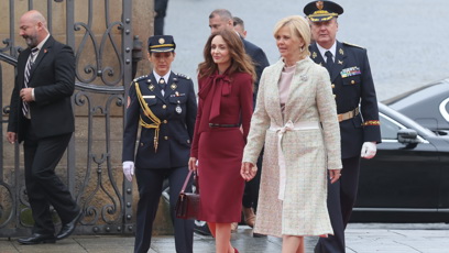 FOTO: Eva Pavlová se setkala s manželkou makedonského prezidenta.