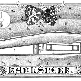 Půdorys hradu z roku 1897.