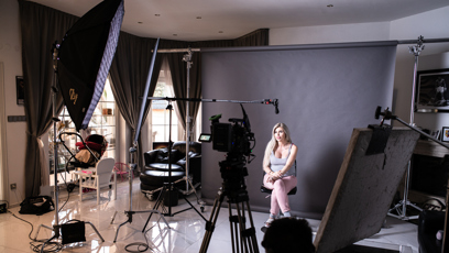 FOTO: Lela Ceterová ve filmu nemohla chybět.