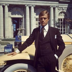 Redford ve filmu Velký Gatsby, kde spolu s ním hrála Mia Farrow.