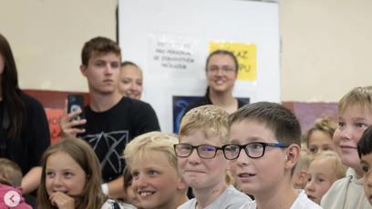 FOTO: Děti měly ze setkání radost.