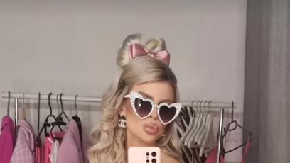 FOTO: Lela Ceterová jako Barbie.