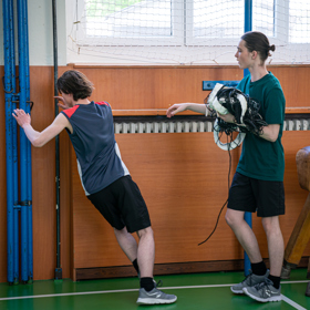 Marek s Matějem tak způsobí nepříjemnosti svému tělocvikáři.