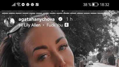 FOTO: Posílá Agáta zkaz svému ex partnerovi?