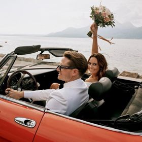 Jak Ondřej přiznal, původně se mělo jednat o dovolenou, nakonec se z toho ale vyklubala svatba.