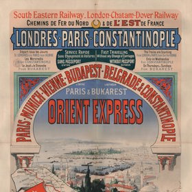 Reklama na Orient Expres.