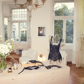 Nový ateliér návrhářky Terezy VU v pražské Pařížské ulici č. 11.