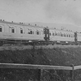 Orient Expres z roku 1885.