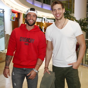 Plyšák Karel Frýd s Petrem Pechou