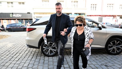 FOTO: Bohdalová dorazila v dobrém rozmaru.