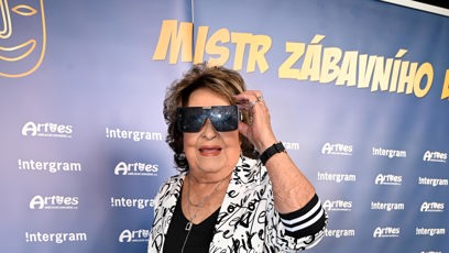 FOTO: Bohdalová na předávání cen Mistr zábavního umění.