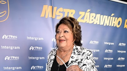 FOTO: Jiřina stále natáčí.