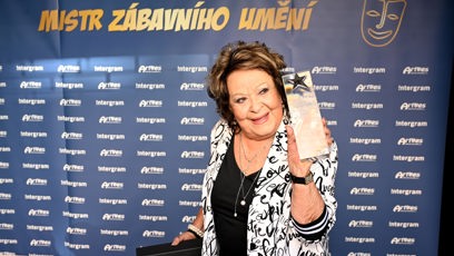 FOTO: Jiřina Bohdalová hýřila optimismem.