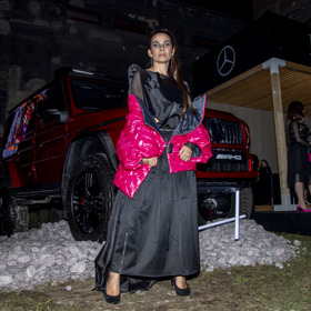 Eva Decastelo na MBPFW.