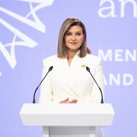 Olena Zelenská má styl.