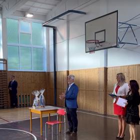 Prezident Petr Pavel měl ke školákům několik slov.