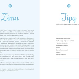 Až přijde zima, tato sekce z kuchařky Náš rok v kuchyni vás bohatě zásobí recepty a různými tipy.