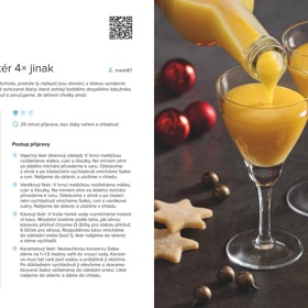 Vánoce bez vaječného likéru? To si snad nelze ani představit. Kniha Náš rok v kuchyni nabízí hned čtyři verze...