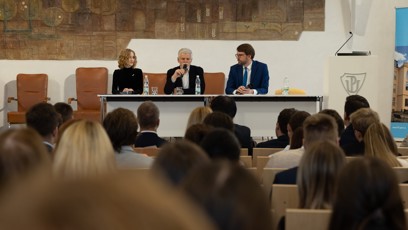 FOTO: Prezident Petr Pavel byl velmi elegantní.