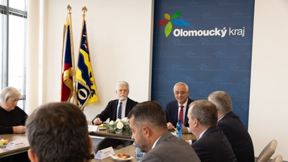 FOTO: Petr Pavel se sešel s představiteli Olomouckého kraje.