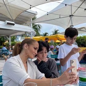 Dvojčata Jennifer Lopez - Emme a Maximilian.