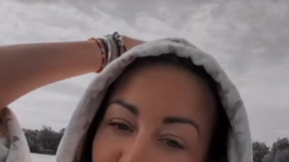 FOTO: Agáta Hanychová si vychutnala rodinný výlet na jezero Jakuba Vágnera.