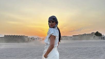 FOTO: Ornella si užívá první podzimní dny na rodinné dovolené v Egyptě.