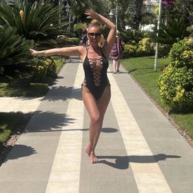 V posilovně se Chlopčíková nešetří.