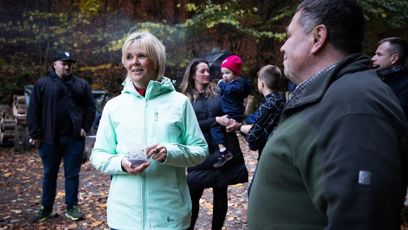 FOTO: Eva Pavlová vynesla ikonickou flanelku.