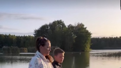 FOTO: Agáta Hanychová si vyzkoušela, jaké to je držet v ruce rybářský prut.