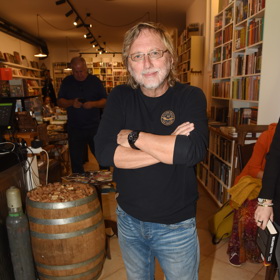 Dalibor Janda si nenechal ujít křest Markéty Harasimové. 