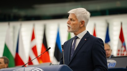 FOTO: Petr Pavel před časem na půdě Evropského parlamentu.