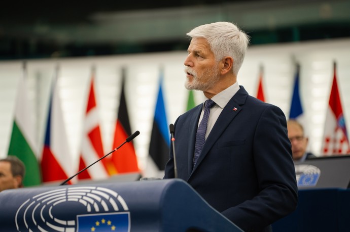 FOTO: Petr Pavel před časem na půdě Evropského parlamentu. – stránka 2416