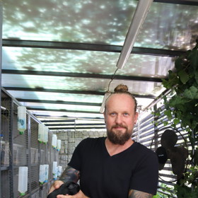 Petr Tejml chová na 150 morčat s rodokmenem a každé morče má své jméno.